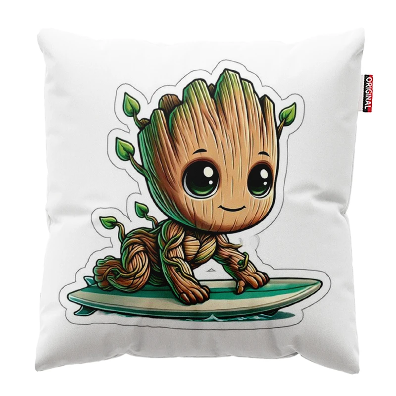 کوسن پاد آفرین مدل بیبی گروت کیوت کد 160 سایز 30*30 سانتی متر