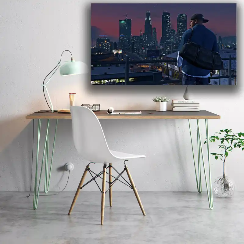 تابلو شاسی طرح بازی GTA V کد1003