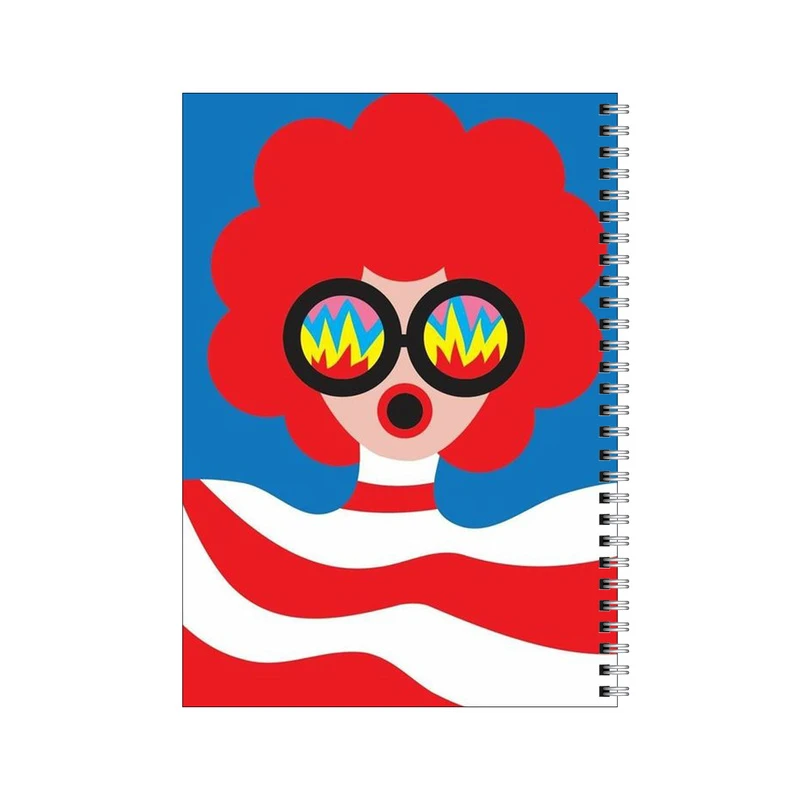 دفتر مشق 80 برگ بامبیلیپ طرح دخترانه فانتزی کد 5367254