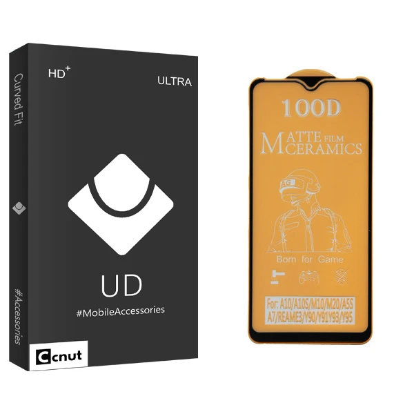 محافظ صفحه نمایش مات کوکونات مدل UD Black مناسب برای گوشی موبایل سامسونگ Galaxy A10/A10s