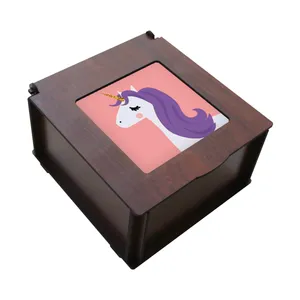 جعبه هدیه چوبی مدل            J58