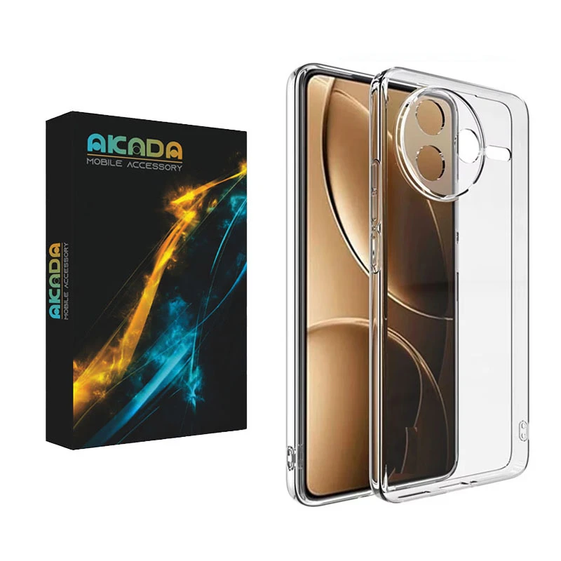 کاور آکادا مدل Transparent مناسب برای گوشی موبایل شیائومی Poco F7 Pro