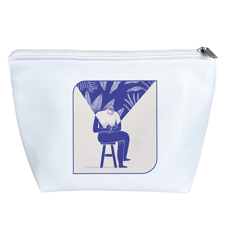 کیف لوازم آرایش دخترانه خندالو مدل کتابخوانی کد 9451