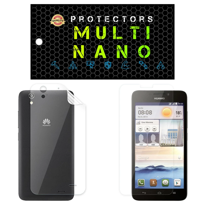  محافظ صفحه نمایش مولتی نانو مدل X-SFT مناسب برای گوشی موبایل هوآوی Ascend G630 به همراه محافظ پشت