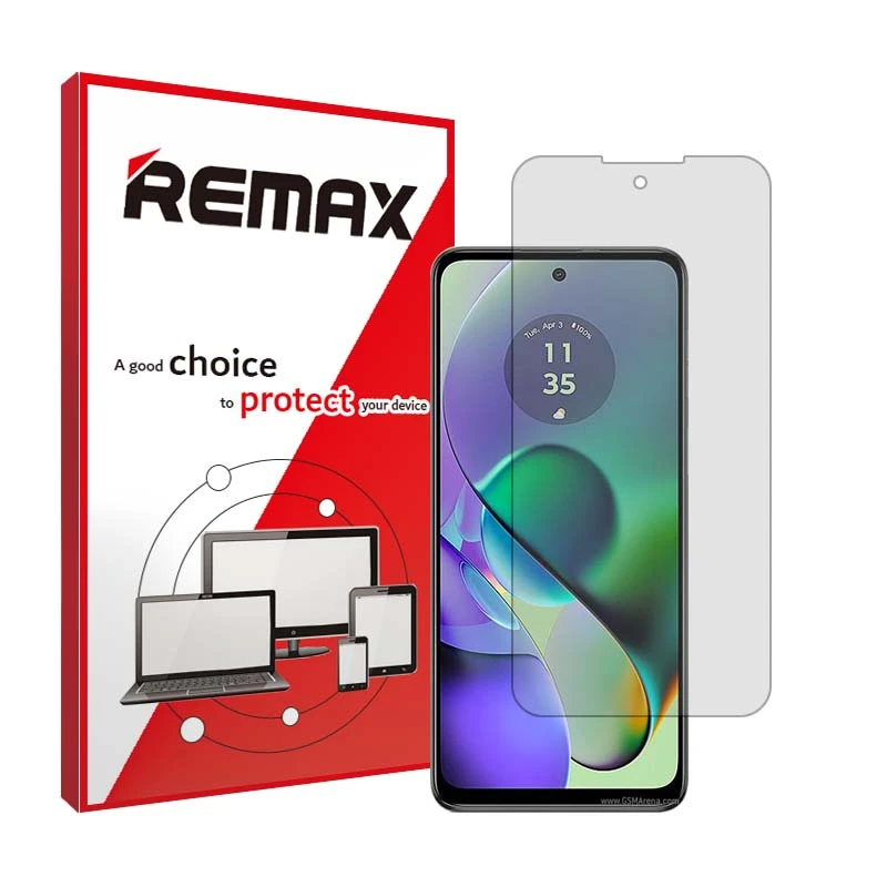 محافظ صفحه نمایش شفاف ریمکس مدل Resistant مناسب برای گوشی موبایل موتورولا Moto G54