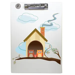 تخته شاسی طه چوب  مدل House of 3 owls01 سایز A4