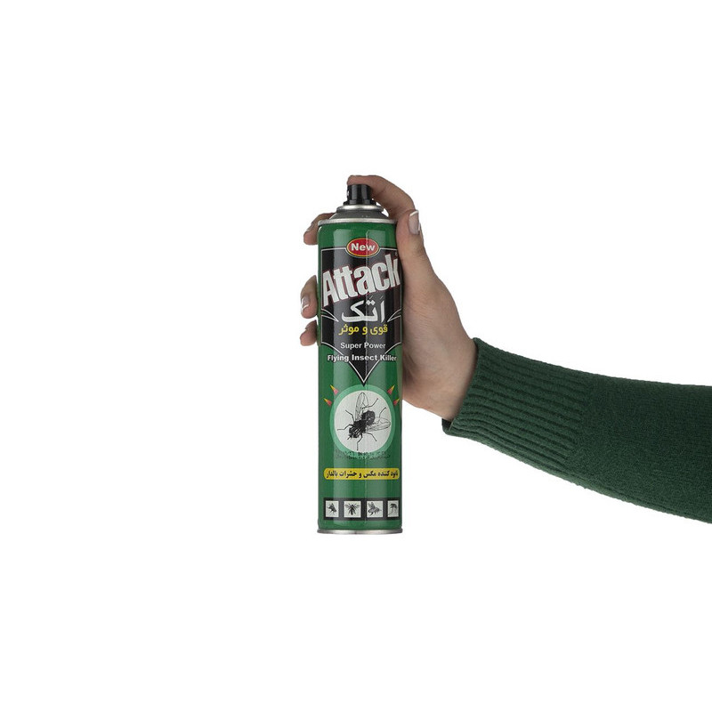 اسپری سوسک کش اتک مدل Bundle حجم 400 میلی لیتر مجموعه 2 عددی