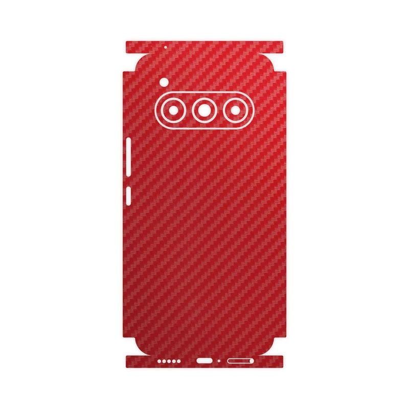 برچسب پوششی ماهوت مدل Red-Fiber-FullSkin مناسب برای گوشی موبایل داریا Bond II Lite 5G