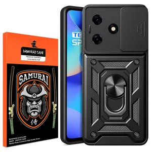 Samurai Batman Rises Case For Tecno Spark 10C