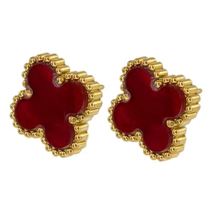 گوشواره میخی زنانه مدل گل کد rr1156 