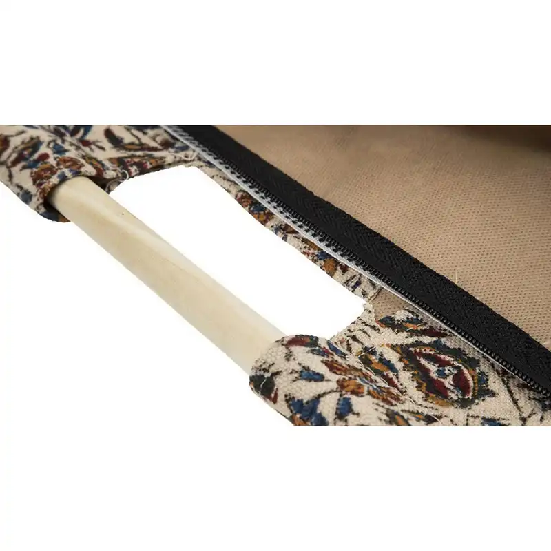 ساک خرید مدل قلمکار طرح بته بادامی