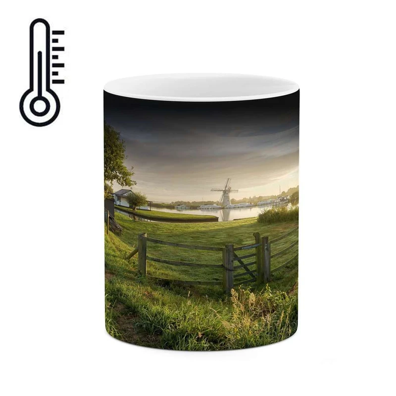 ماگ حرارتی کاکتی مدل منظره کد mgh15349