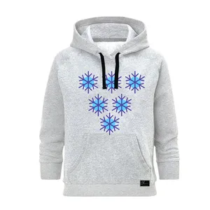 هودی زنانه مدل دونه برفی کد B153 رنگ طوسی