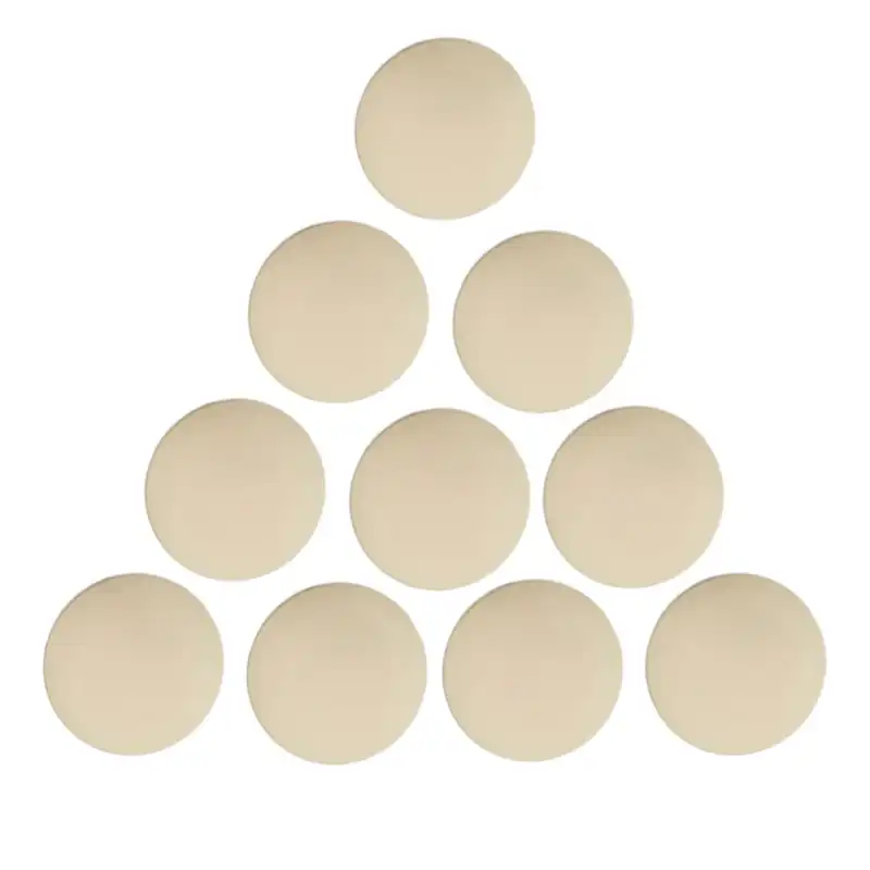 بشقاب سفالی خام مدل 20 بسته 10 عددی