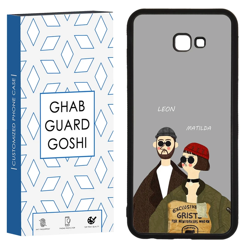 کاور قاب گارد گوشی طرح لئون و ماتیلدا کد TPU-095 مناسب برای گوشی موبایل سامسونگ Galaxy J4 plus / J4 core
