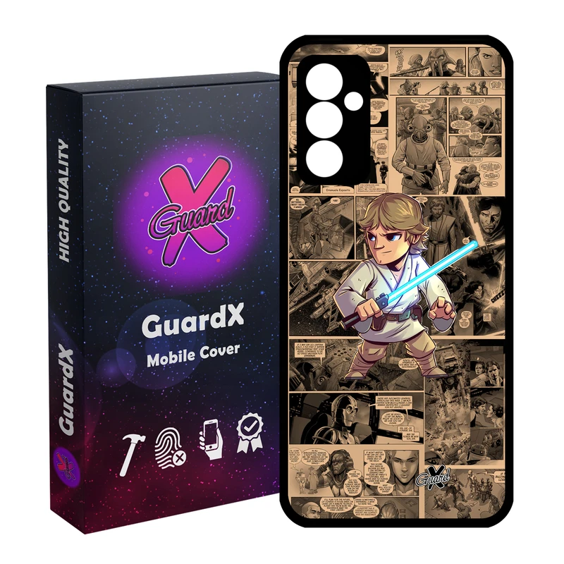 کاور گارد ایکس طرح جنگ ستارگان مدل Glass10525 مناسب برای گوشی موبایل سامسونگ Galaxy A54 / A54 5G