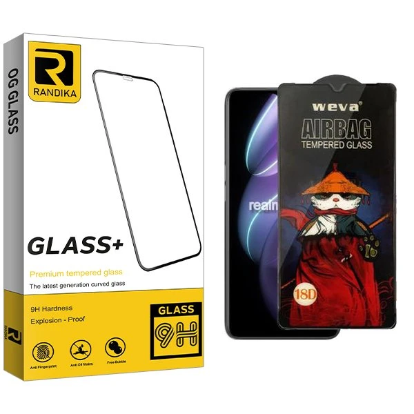 محافظ صفحه نمایش راندیکا مدل RK Airbag مناسب برای گوشی موبایل ریلمی V30