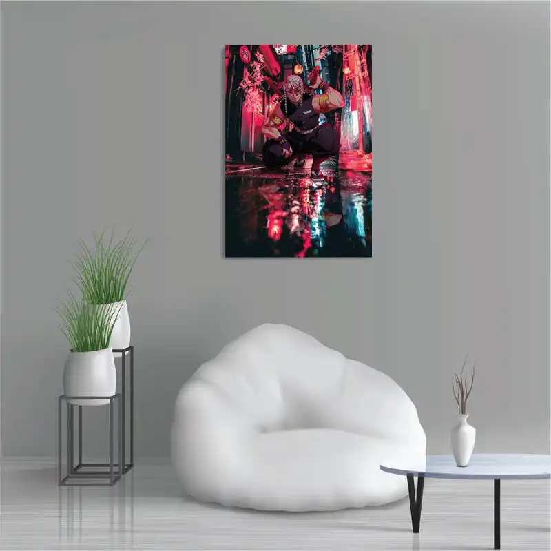 پوستر طرح انیمه شیطان کش مدل M0577