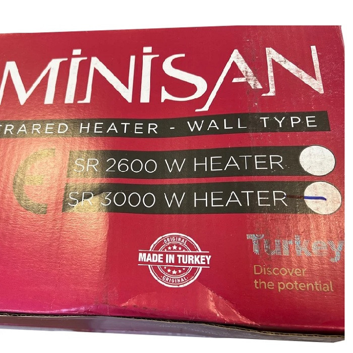 بخاری برقی دیواری مینی سان مدل SR3000