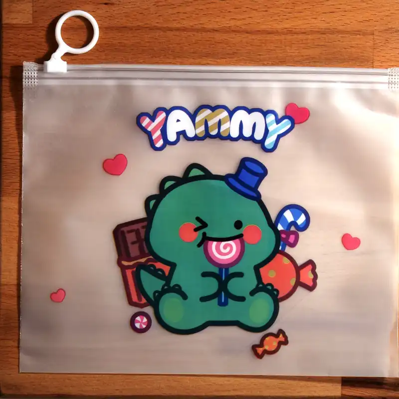 پوشه مدل زیپ دار طرح دایناسور کد 140205YAMMY