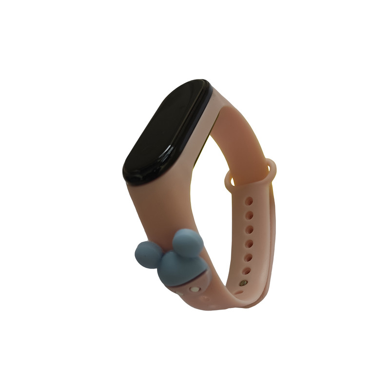 ساعت مچی دیجیتال دخترانه مدل لمسی طرح میکی موس کد MI;9