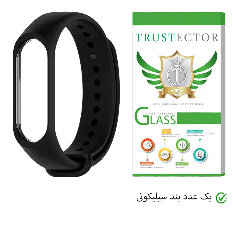 بند تراستکتور مدل Band-01D مناسب برای مچ بند هوشمند شیائومی Mi Band 3