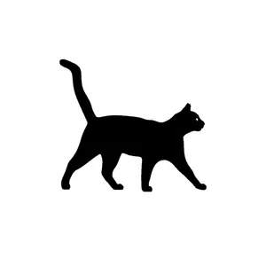 استیکر  طرح گربه کد k14000