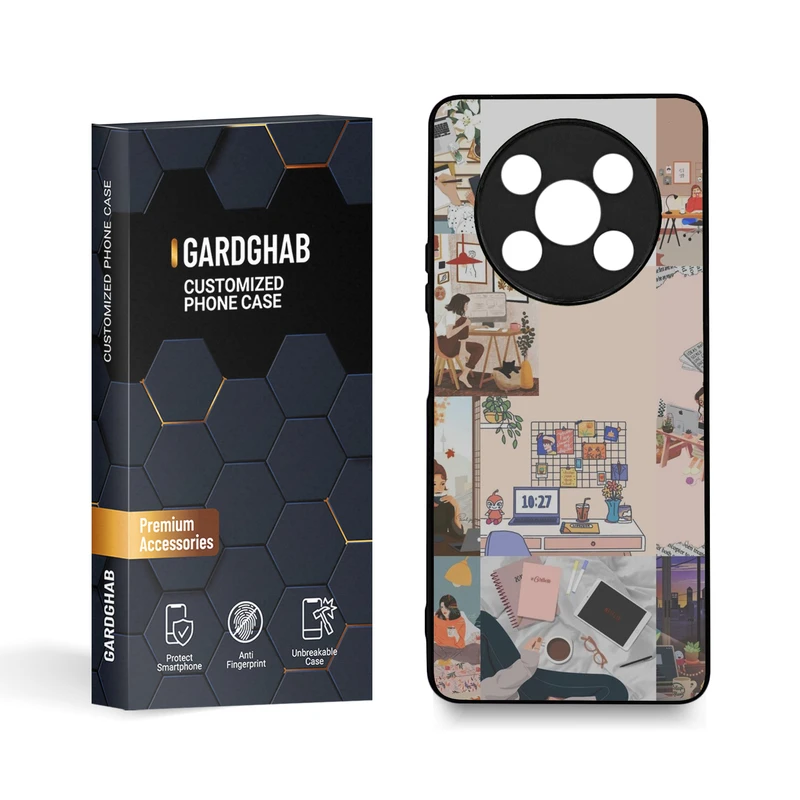کاور گارد قاب مدل دخترانه مناسب برای گوشی موبایل آنر X9 5G / X9 4G