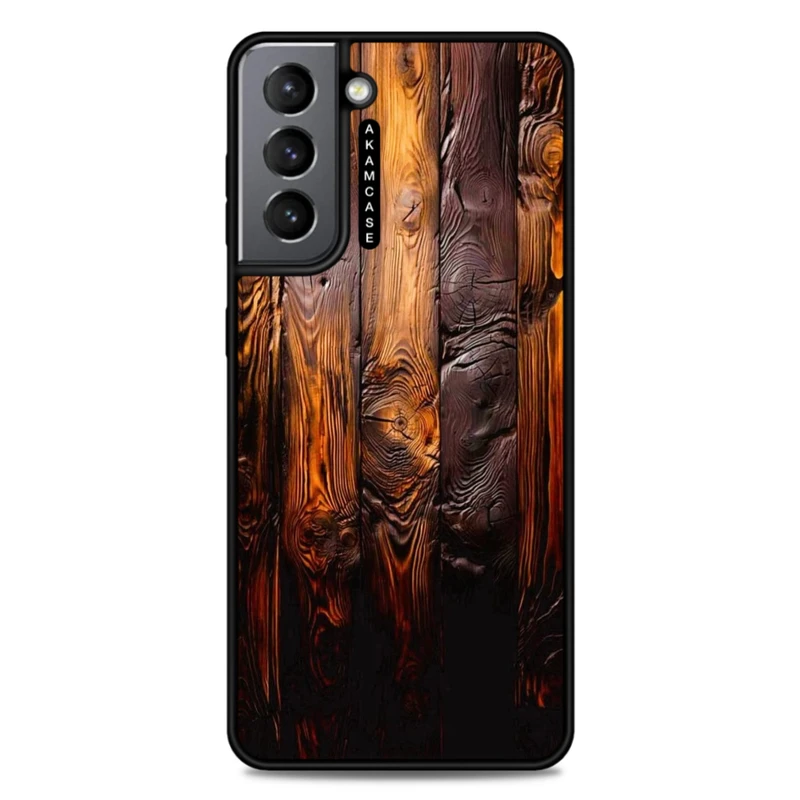 کاور آکام مدل AMC-WSGS21-WOOD-14 مناسب برای گوشی موبایل سامسونگ Galaxy S21
