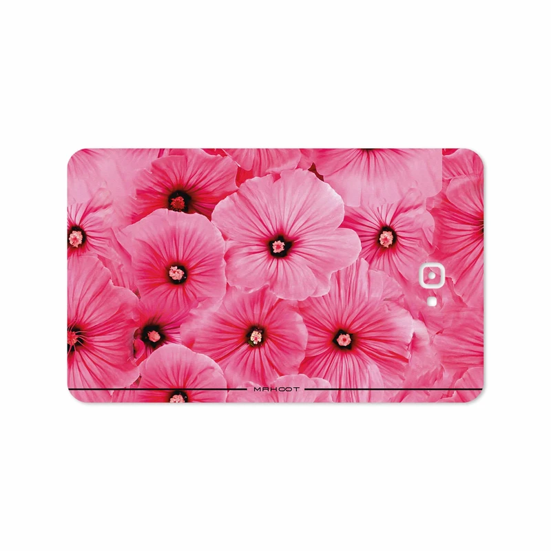برچسب پوششی ماهوت مدل Pink-Flower مناسب برای تبلت سامسونگ Galaxy Tab A 10.1 2016 T580