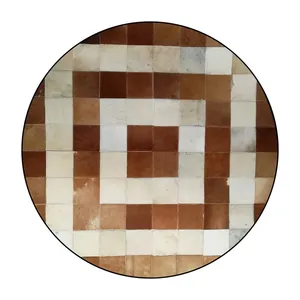 کلاژ فرش پوست و چرم کمالی مدل AD-0257