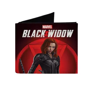 کیف پول طرح black widow مدل kp979