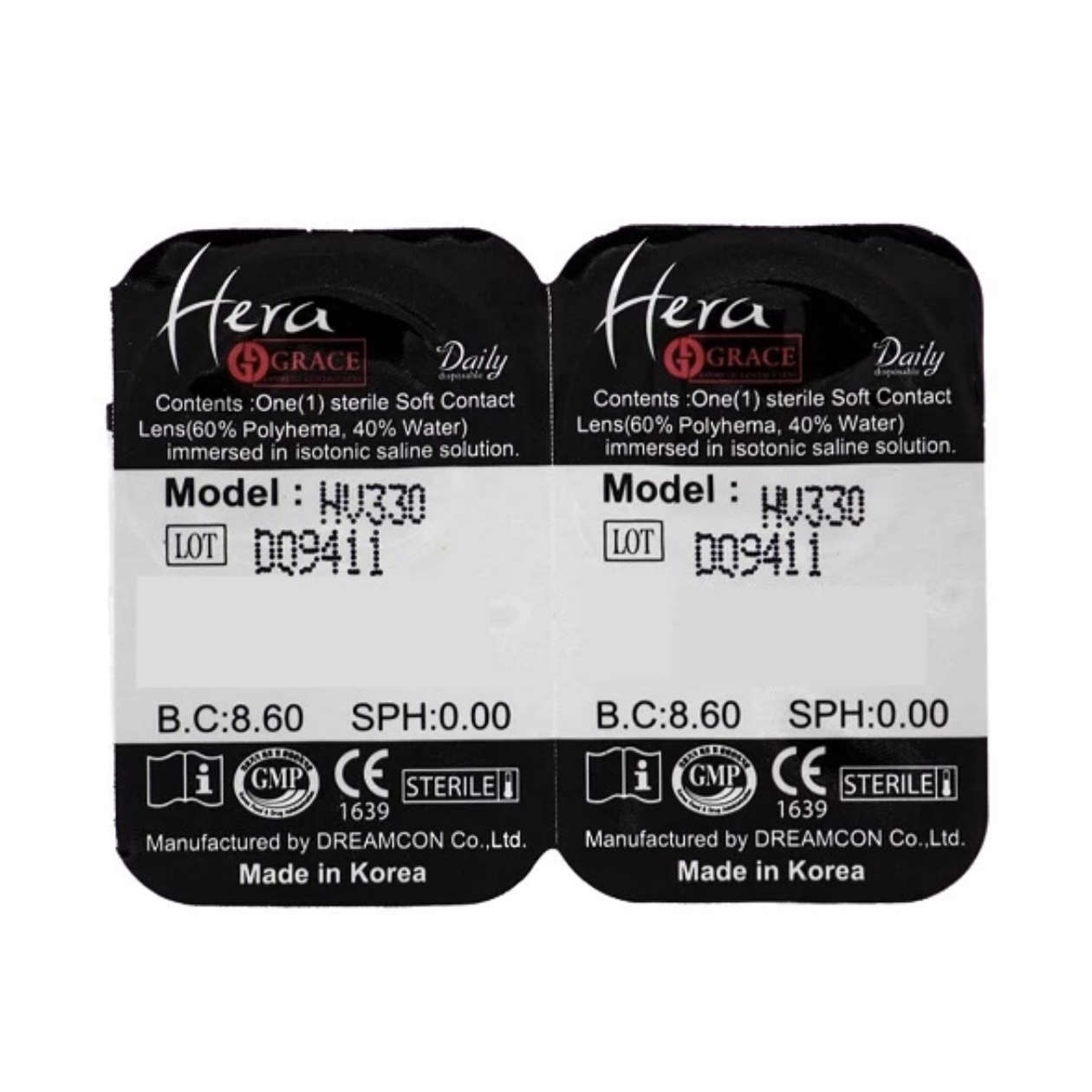 لنز چشم هرا گریس کد 0539 رنگ خاکستری تیره