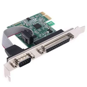 کارت توسعه PCI-E افزایش پارالل و سریال RS232 مدل MT-CARD