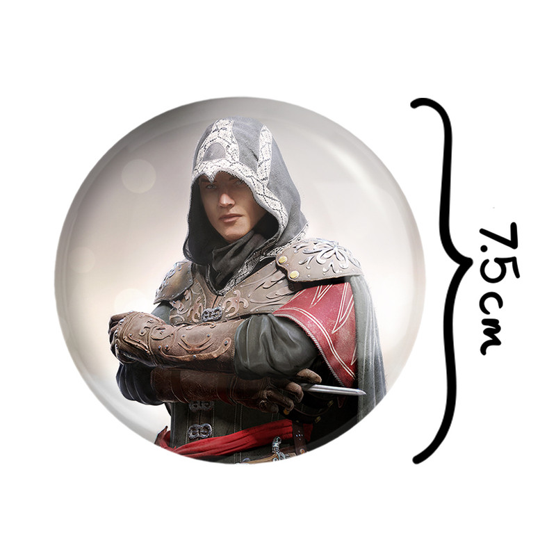 آینه جیبی خندالو مدل بازی اساسینز کرید Assassin's Creed کد 27920 آینه جیبی خندالو مدل بازی اساسینز کرید Assassin's Creed کد 27920