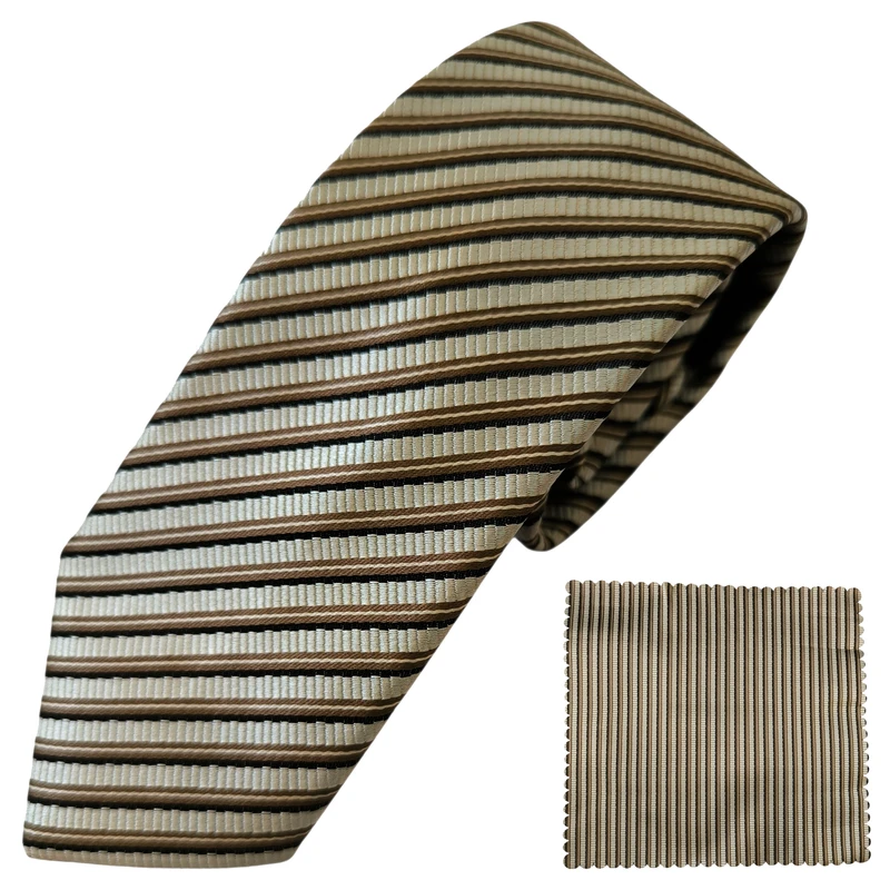 ست کراوات و دستمال جیب مردانه هکس ایران مدل KT-268