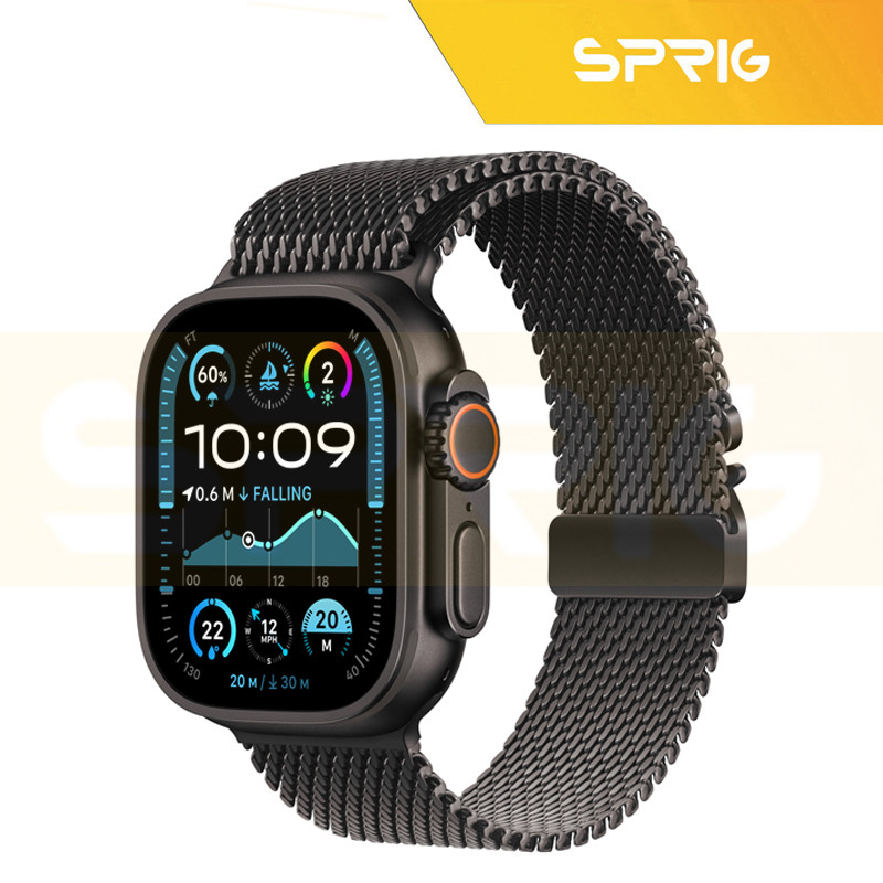 بند اسپریگ مدل ORG Milanese مناسب برای اپل واچ Ultra / Ultra 2 49mm