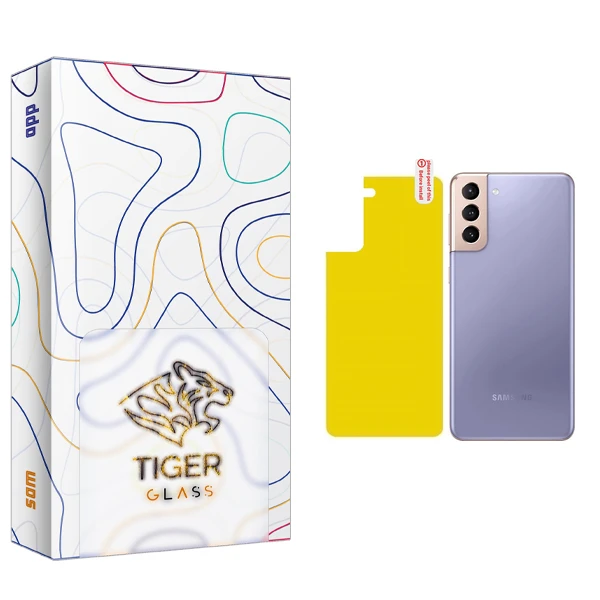 محافظ پشت گوشی تایگر گلس مدل SAM مناسب برای گوشی موبایل سامسونگ Galaxy S21 Plus