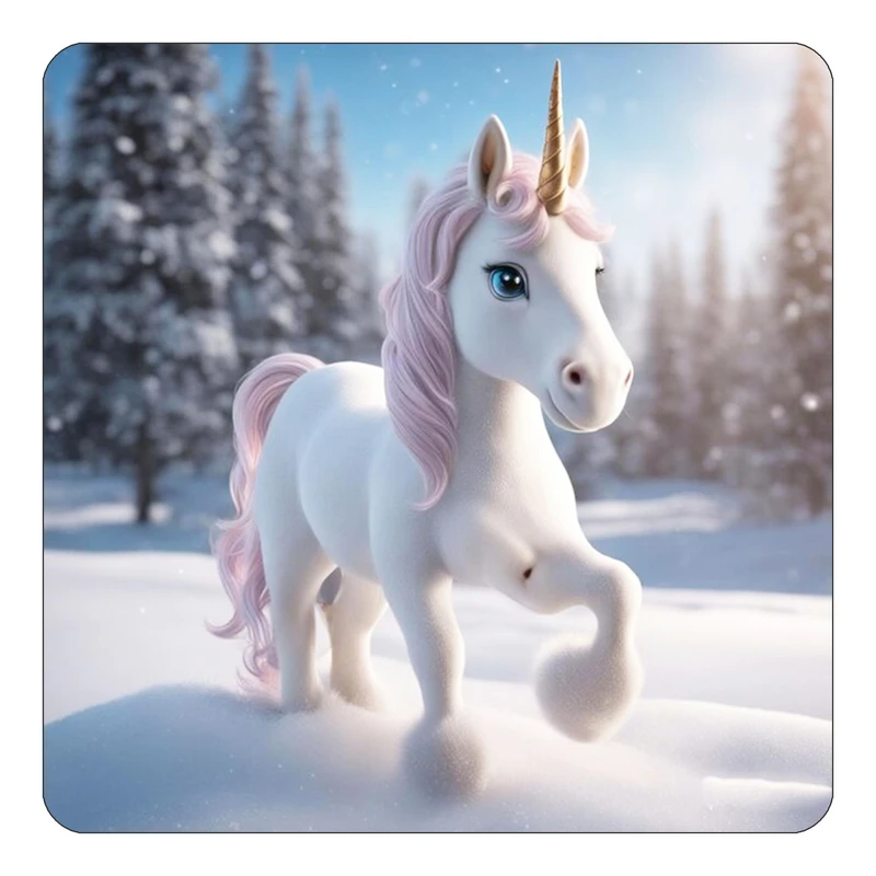 مگنت کاکتی طرح اسب تک شاخ و یونیکورن مدل mp30977