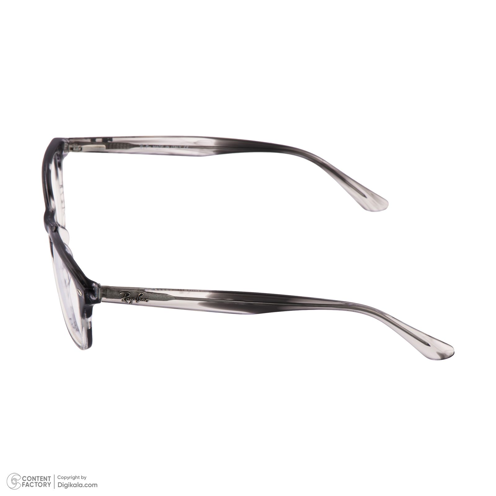 فریم عینک طبی مستطیلی ری بن مدل 0RB5228M-F-8055 مناسب برای صورت گرد، قلب، مثلث و بیضی -  - 3