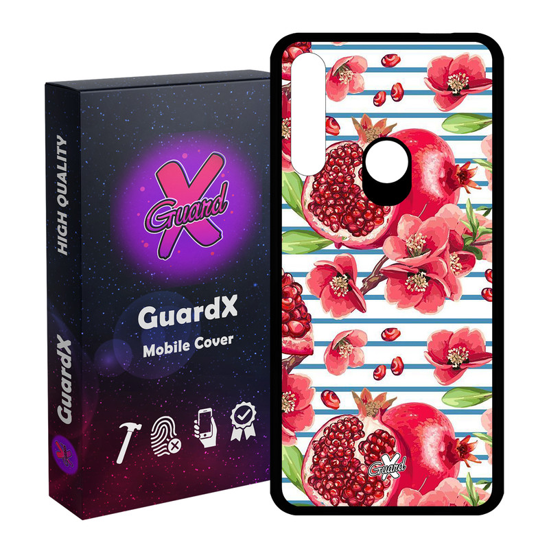 کاور گارد ایکس طرح انار مدل Glass10396 مناسب برای گوشی موبایل هوآوی P Smart Z / Y9 Prime 2019 / آنر 9X