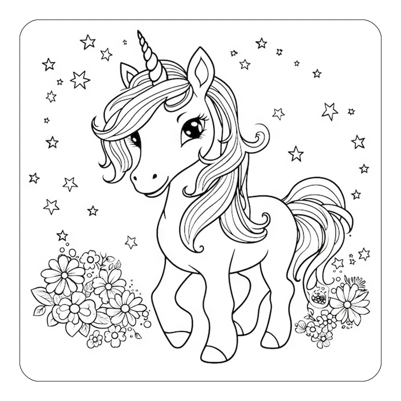 مگنت کاکتی طرح اسب تک شاخ و یونیکورن مدل mp32018