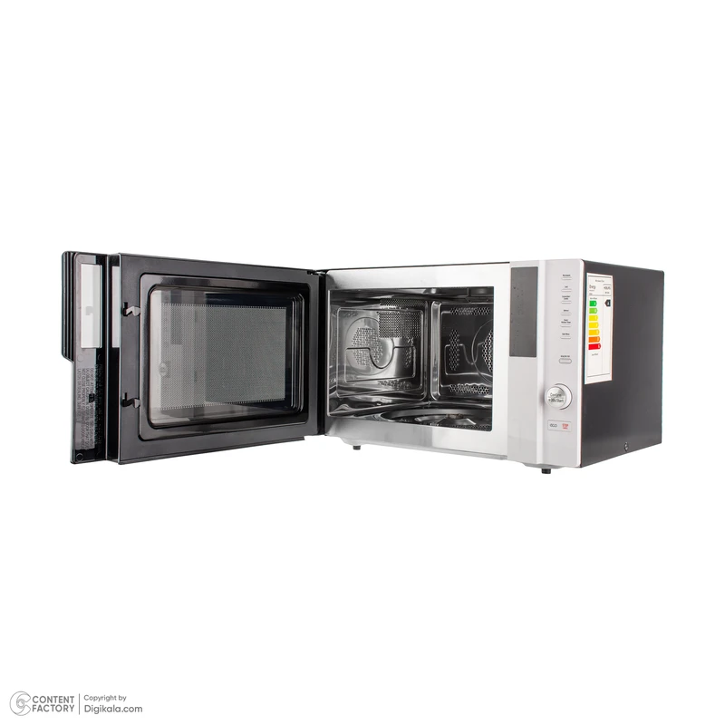 عکس شماره 4 : مایکروویو 1450-1550 وات 32 لیتر هایبورگ مدل mw-6060 دارای 10 برنامه پخت