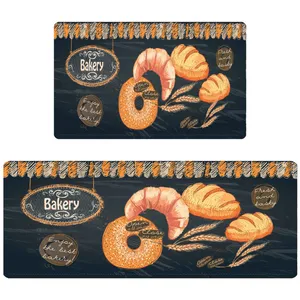 پادری مدل آشپزخانه رویه مخمل طرح ترک کد 2631 مجموعه دو عددی