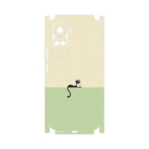 MAHOOT Minimal Internet Cat Icon-FullSkin Cover Sticker for Honor 90 Lite