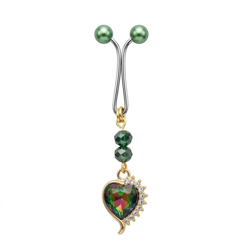 گیره روسری زنانه مدل قلب
