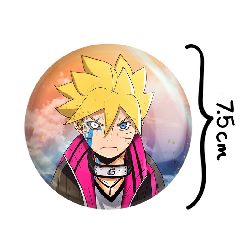 آینه جیبی خندالو مدل بوروتو اوزوماکی انیمه بوروتو Boruto  کد 15729