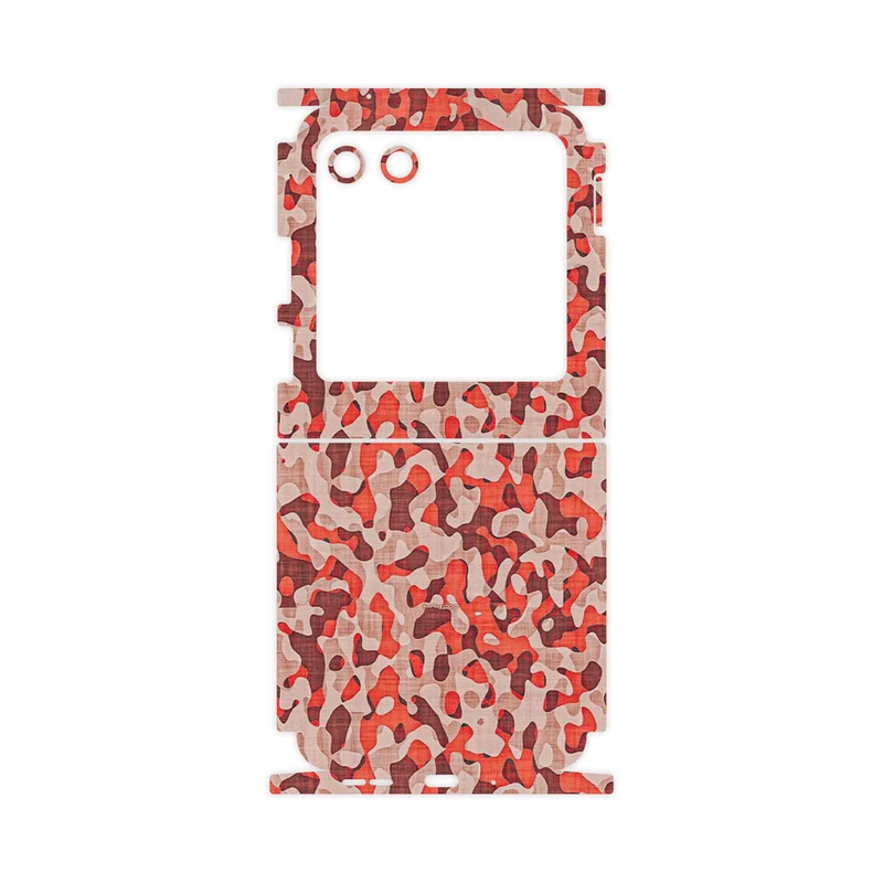 برچسب پوششی ماهوت مدل Red Infantry Army-FullSkin مناسب برای گوشی موبایل موتورولا Razr 40 Ultra