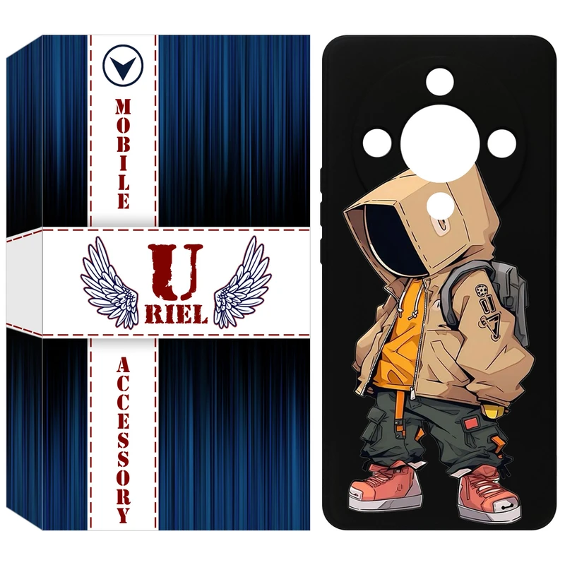 کاور یوریل قاب مدل KSH کد 39 طرح پسر مناسب برای گوشی موبایل آنر X9b / X50 / Magic6 Lite / Magic 6 Lite