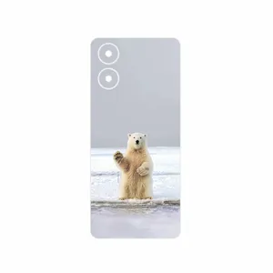 MAHOOT Polar_bear Cover Sticker for Motorola Moto G04